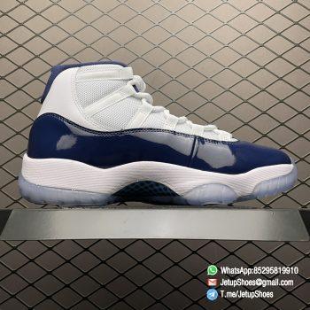 Best Replica Air Jordan 11 Retro Win Like 82 UNC Team Colorway SKU 378037 123 Top Quality RepSneakers 02