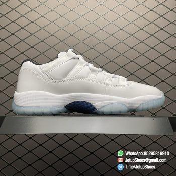 Best Replica Womens Air Jordan 11 Retro Low GS Legend Blue Sneakers SKU 528896 117 Top Quality SNKRS 02