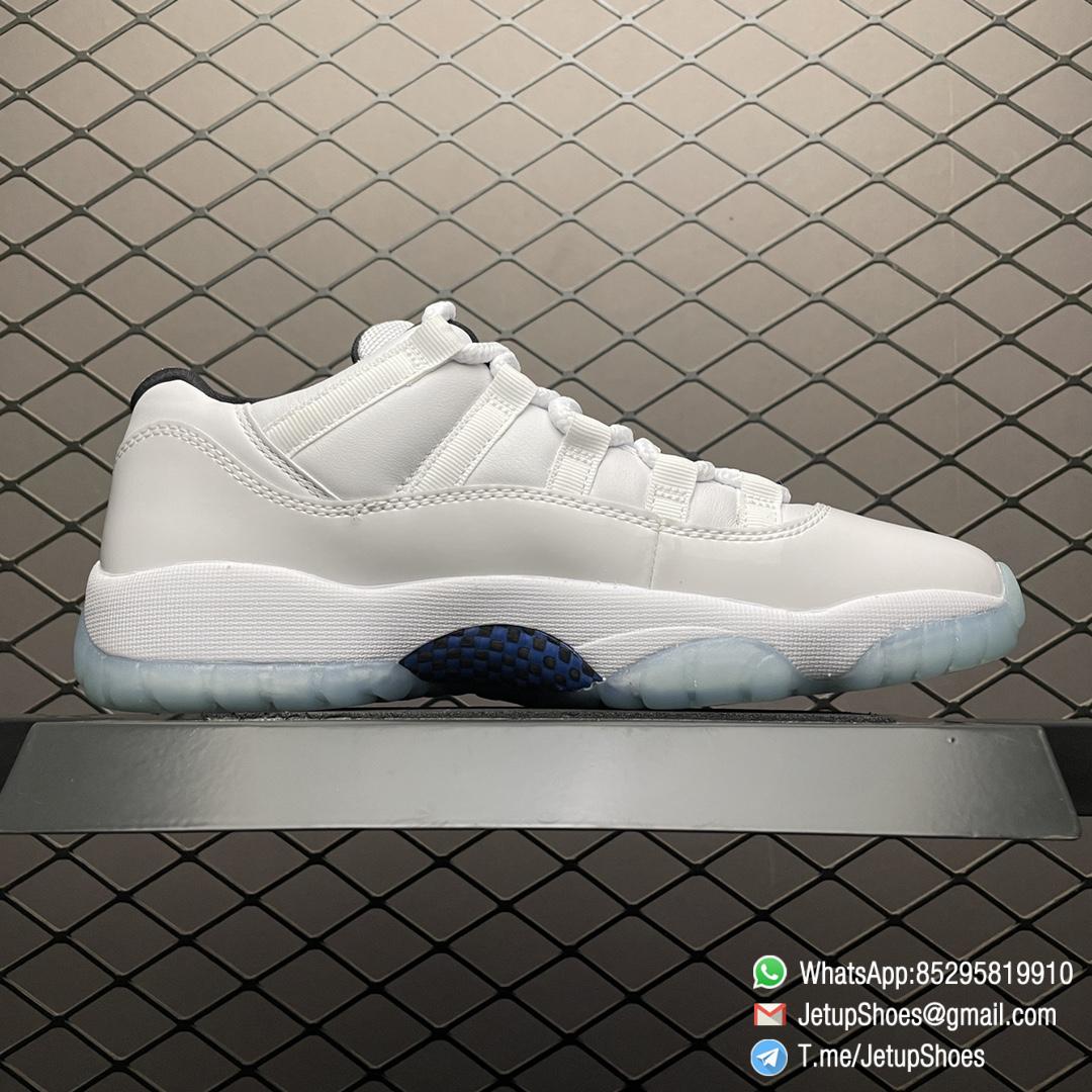 Best Replica Womens Air Jordan 11 Retro Low GS Legend Blue Sneakers SKU 528896 117 Top Quality SNKRS 02