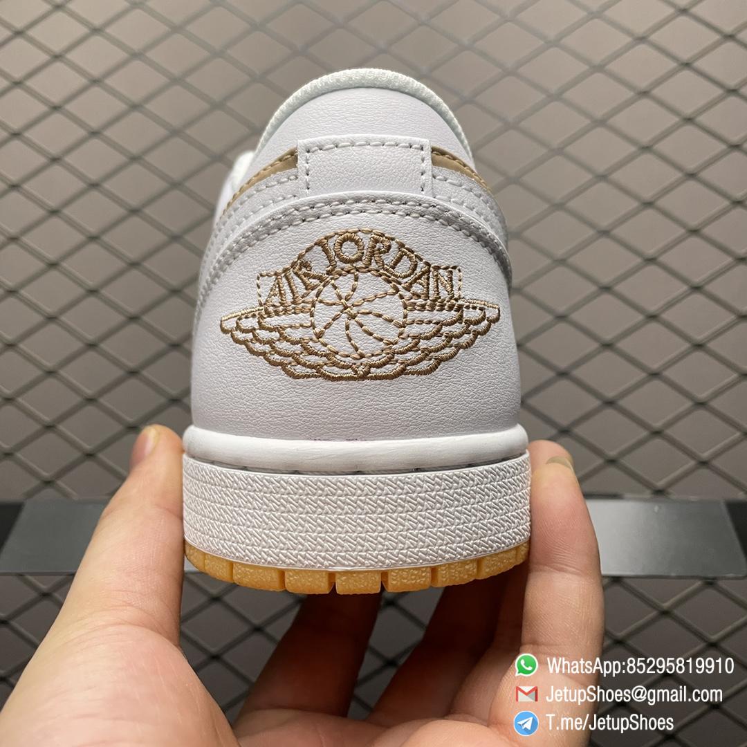Best Repsneakers Air Jordan 1 Low Hemp White SKU DN6999 100 Top Quality Rep Sneakers 06