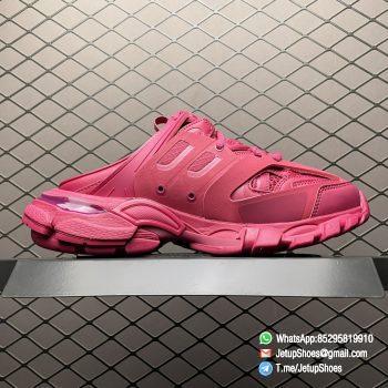 RepShoes Balenciaga Wmns Track Mule Burgundy Slippers SKU 653813 W3CP3 5600 Top Quality RepSneakers 02