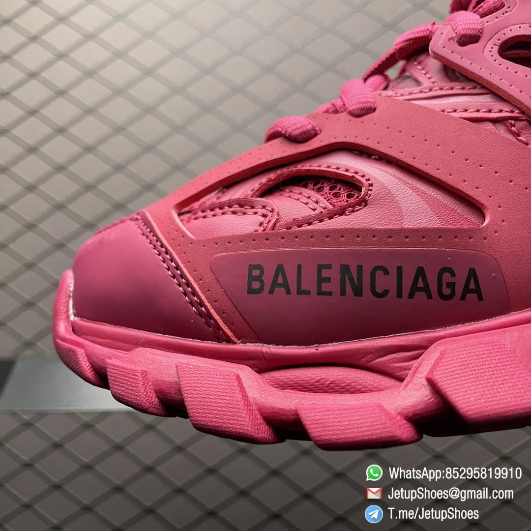 RepShoes Balenciaga Wmns Track Mule Burgundy Slippers SKU 653813 W3CP3 5600 Top Quality RepSneakers 03