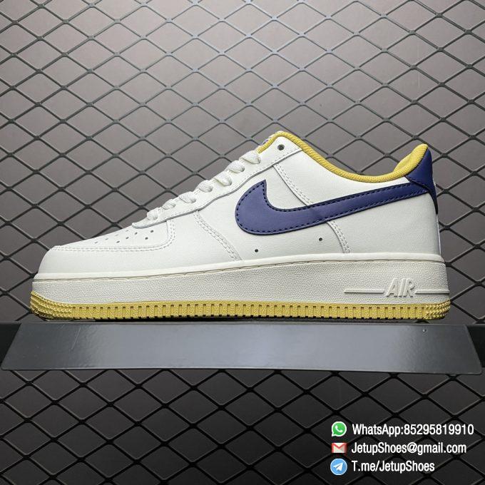 RepSneakers Air Force 1 07 White Blue Yellow SKU AQ2288 111 Best Replica Sneakers 01