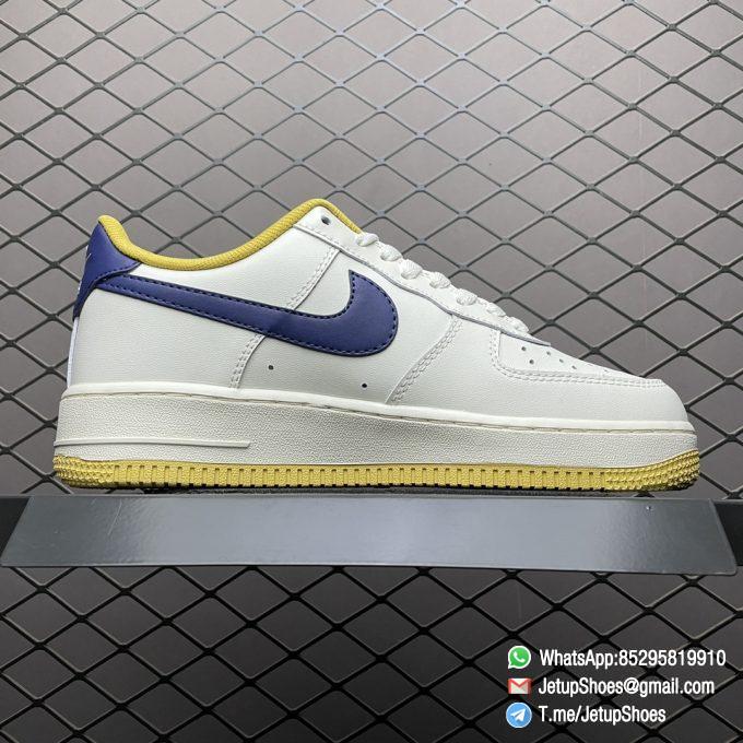 RepSneakers Air Force 1 07 White Blue Yellow SKU AQ2288 111 Best Replica Sneakers 02