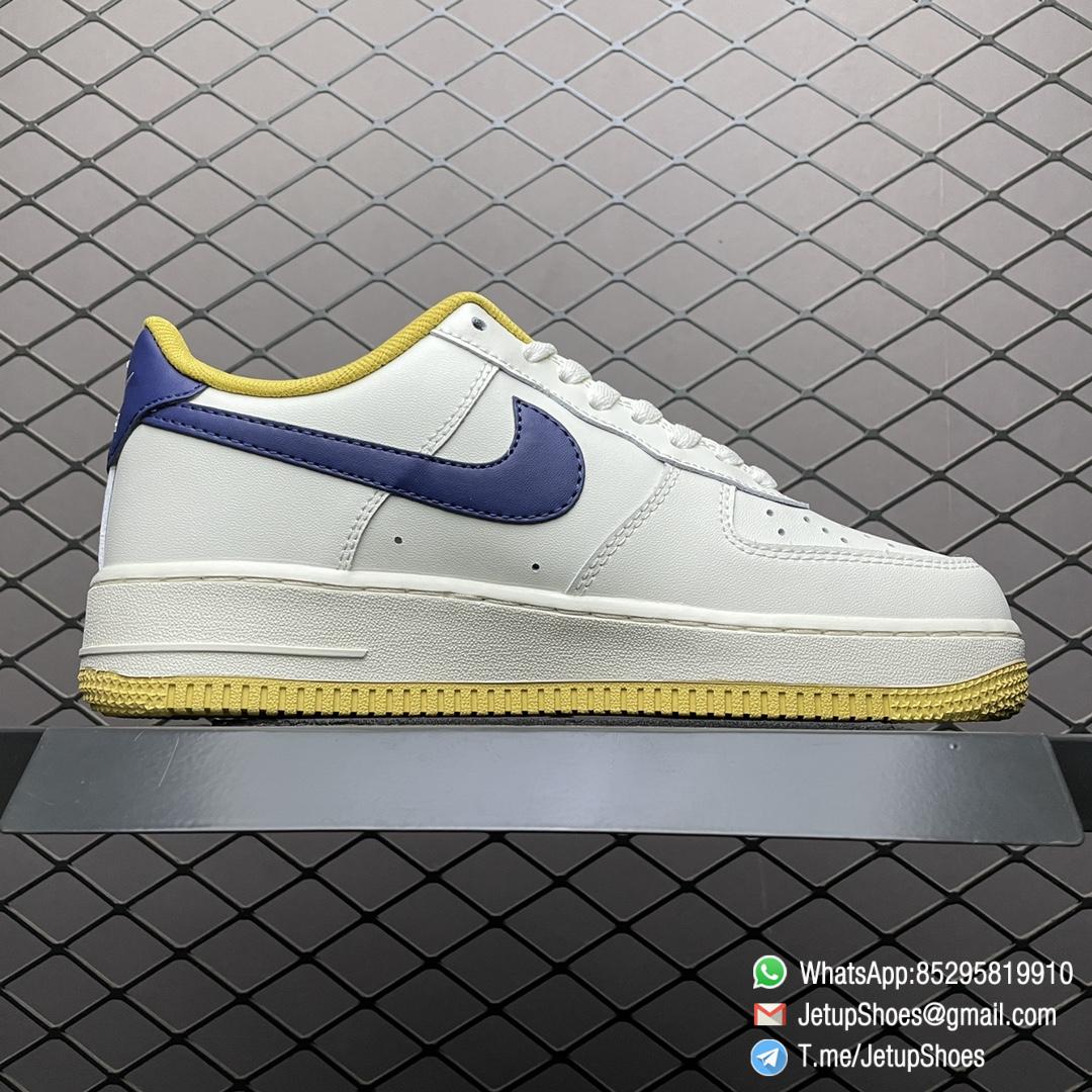 RepSneakers Air Force 1 07 White Blue Yellow SKU AQ2288 111 Best Replica Sneakers 02