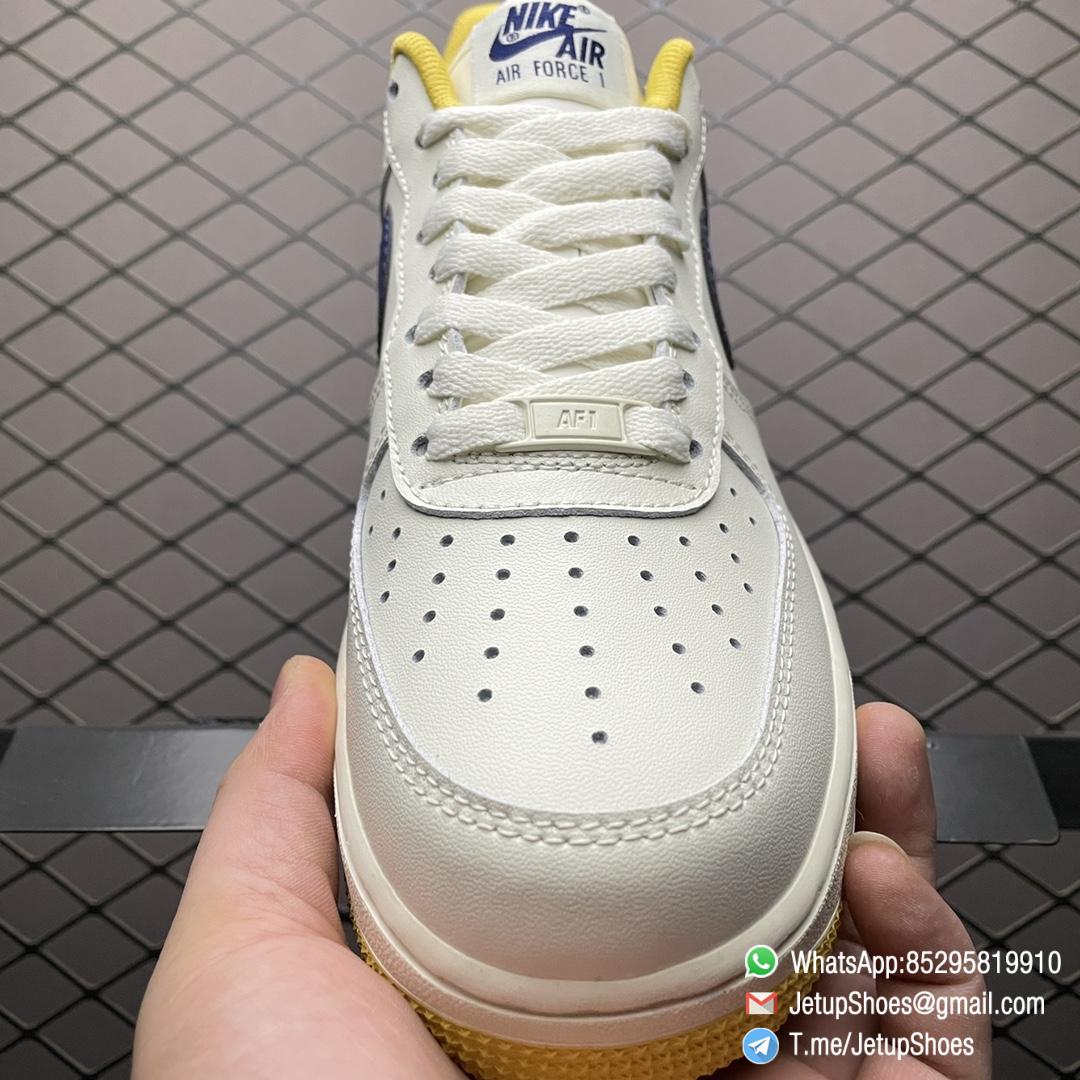 RepSneakers Air Force 1 07 White Blue Yellow SKU AQ2288 111 Best Replica Sneakers 05