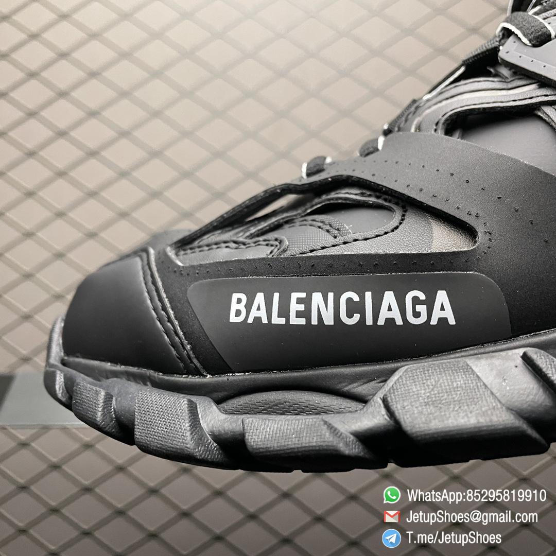 RepSneakers Balenciaga Track Hike Black Sneaker Black Polyester Hollow Upper ART NO 654867 Best Quality 03 RepSneakers Balenciaga Track Hike Black Sneaker Black Polyester Hollow Upper ART NO 654867 Best Quality 03