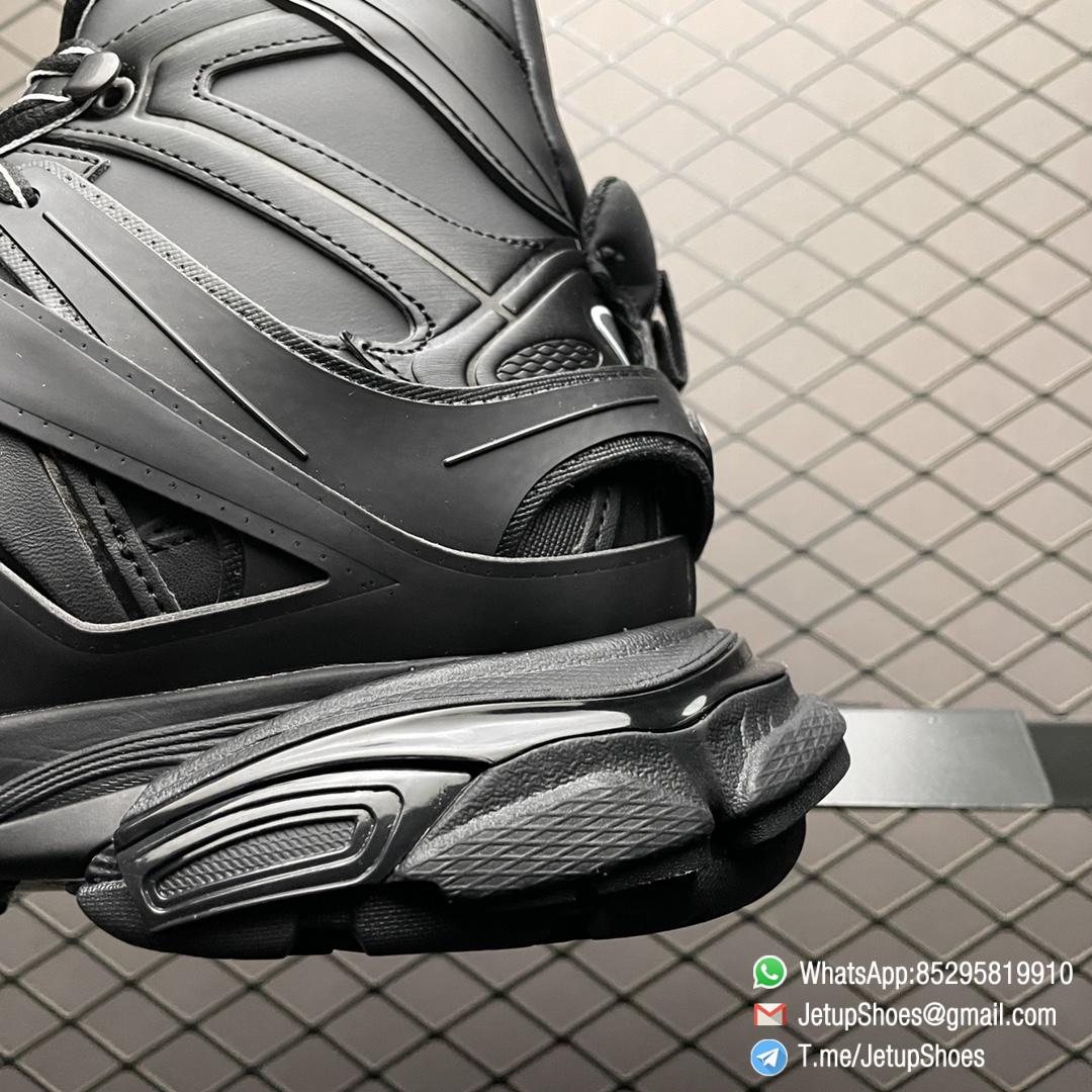 RepSneakers Balenciaga Track Hike Black Sneaker Black Polyester Hollow Upper ART NO 654867 Best Quality 04 RepSneakers Balenciaga Track Hike Black Sneaker Black Polyester Hollow Upper ART NO 654867 Best Quality 04