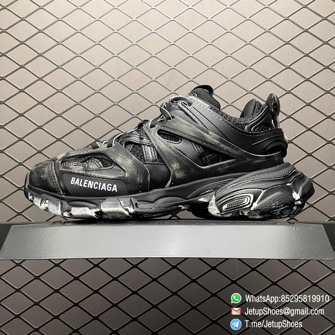 RepSneakers Balenciaga Track Sneaker Faded Black Mesh Rubber SKU 542436 W3CN2 1000 Top Quality RepShoes 01