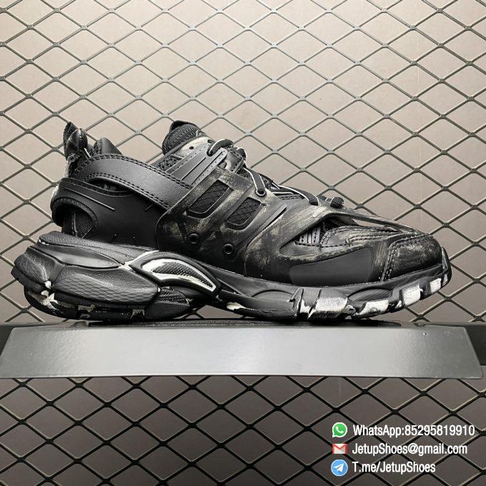 RepSneakers Balenciaga Track Sneaker Faded Black Mesh Rubber SKU 542436 W3CN2 1000 Top Quality RepShoes 02