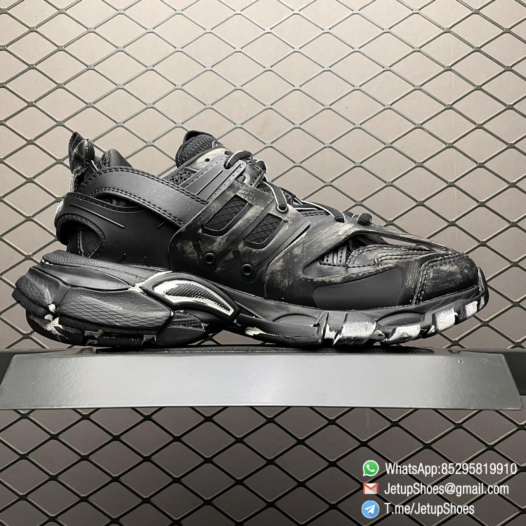 RepSneakers Balenciaga Track Sneaker Faded Black Mesh Rubber SKU 542436 W3CN2 1000 Top Quality RepShoes 02