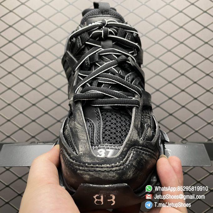 RepSneakers Balenciaga Track Sneaker Faded Black Mesh Rubber SKU 542436 W3CN2 1000 Top Quality RepShoes 05