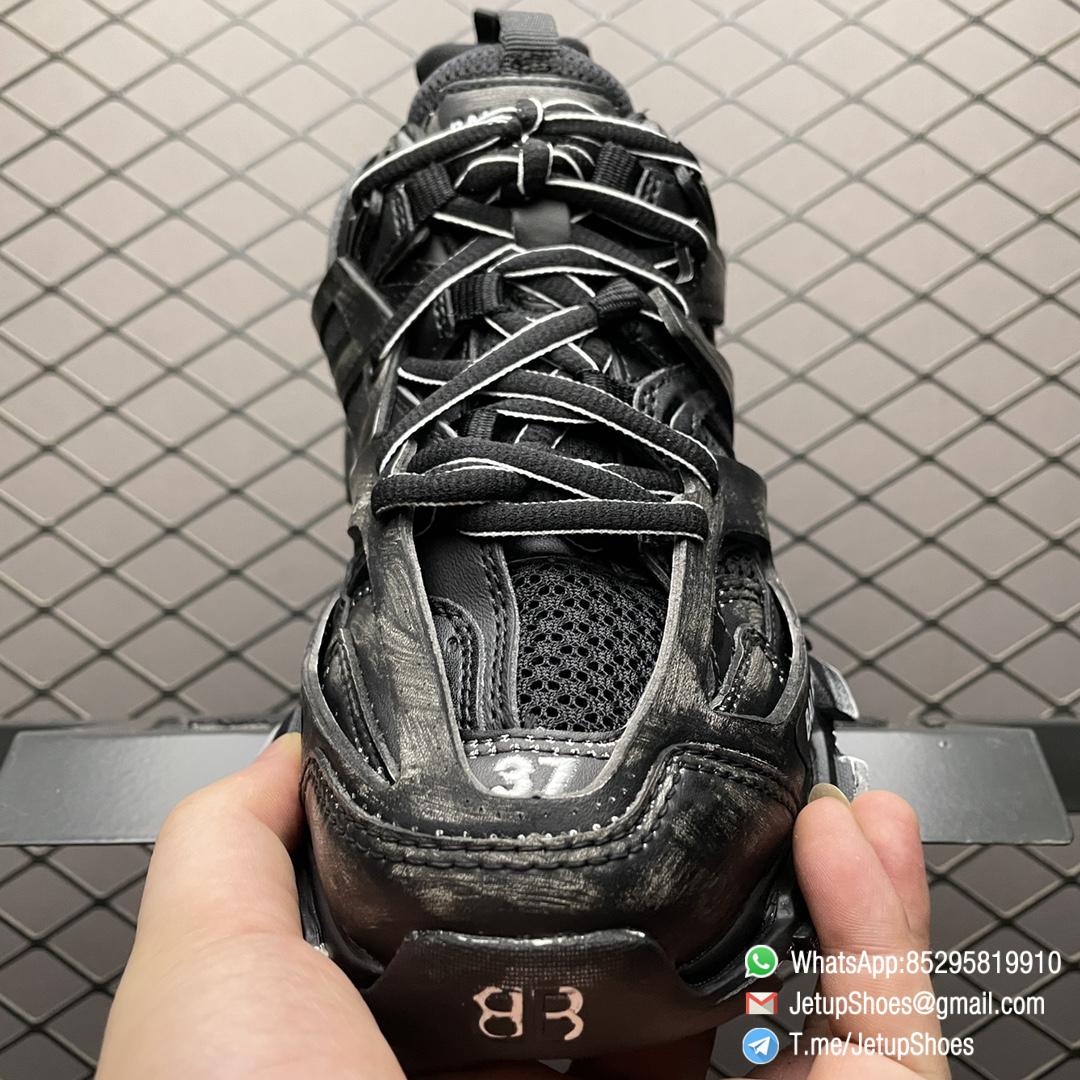 RepSneakers Balenciaga Track Sneaker Faded Black Mesh Rubber SKU 542436 W3CN2 1000 Top Quality RepShoes 05
