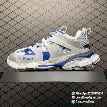 RepSneakers Balenciaga Track Sneaker White Blue SKU 542023 W2FS9 9051 Highest RepSnkrs 01