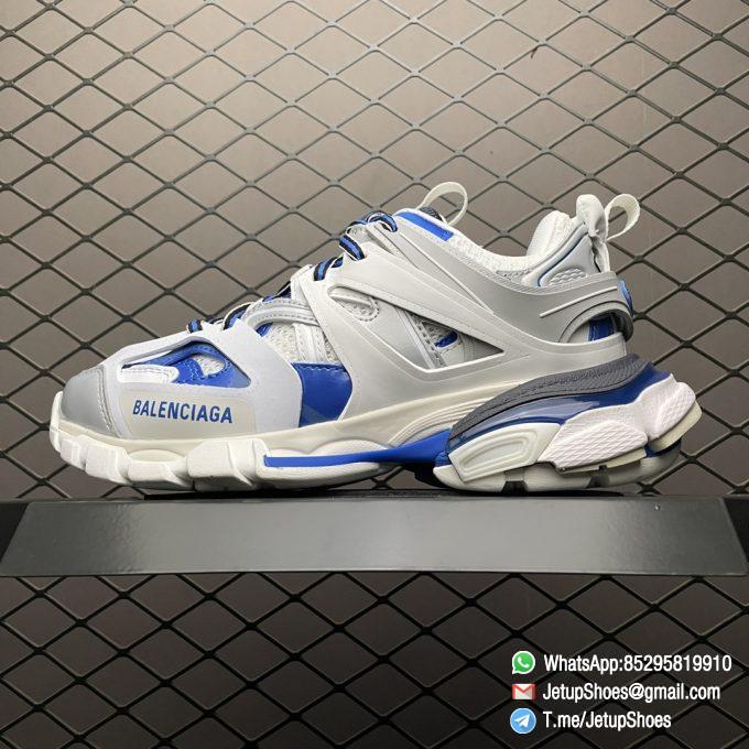 RepSneakers Balenciaga Track Sneaker White Blue SKU 542023 W2FS9 9051 Highest RepSnkrs 01