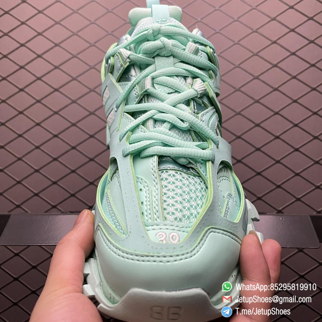 RepSneakers Balenciaga Womens Track Sneaker Mint SKU 542436 W3FE3 3000 Top Quality Replica Sneakers 05