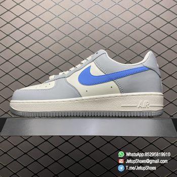RepSneakers Nike Air Force 1 Low Beige Grey Blue SKU DH2296 668 Best Fake Snkrs Store 01