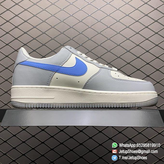 RepSneakers Nike Air Force 1 Low Beige Grey Blue SKU DH2296 668 Best Fake Snkrs Store 02