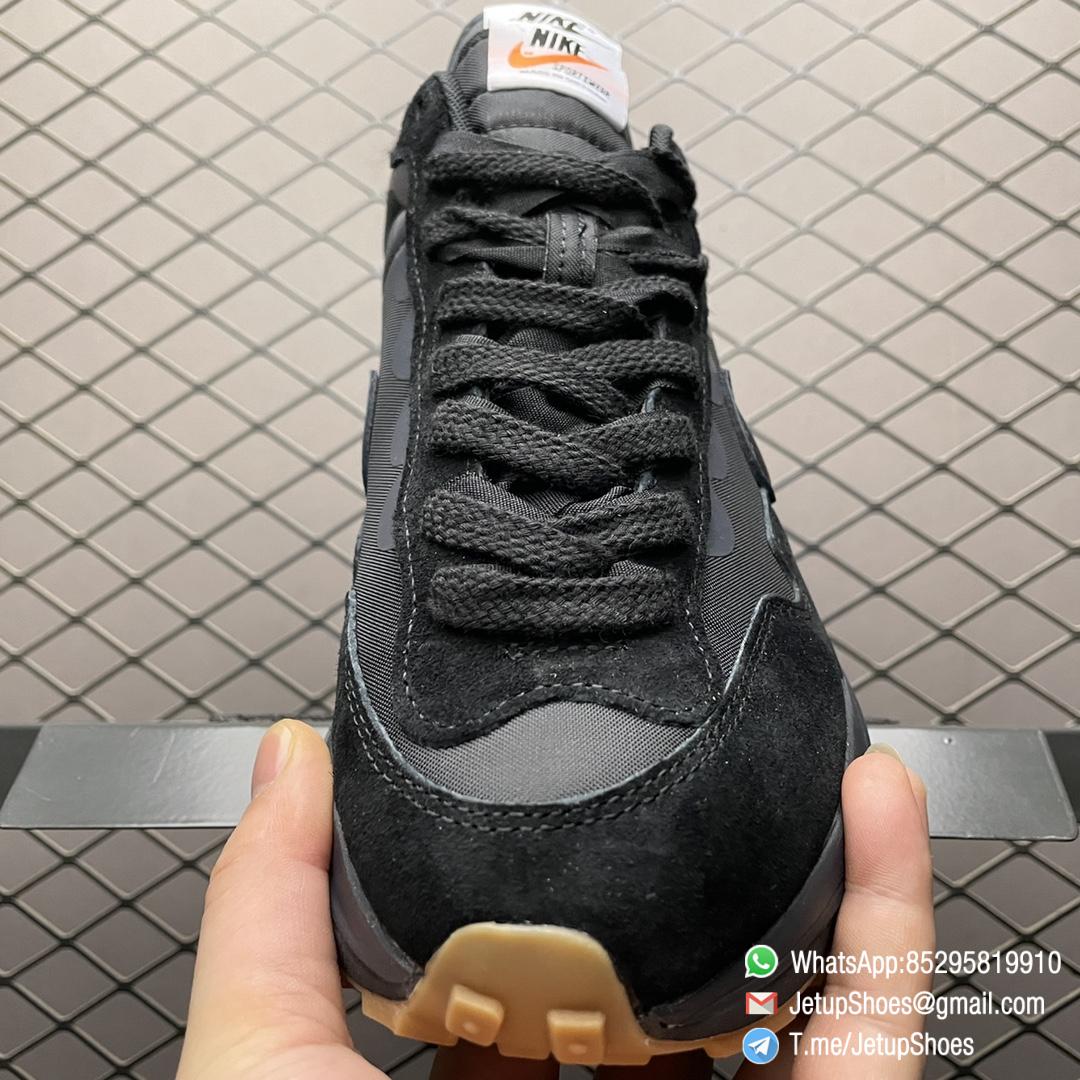 RepSneakers Sacai x Nike VaporWaffle Black Gum SKU DD1875 001 Best Rep SNKRS 05