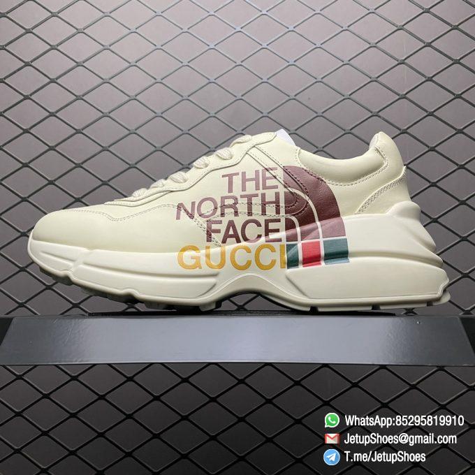 RepSneakers The North Face x Gucci Rhyton Sneakers for Women Luxury Shoes Top Quality SNKRS 01