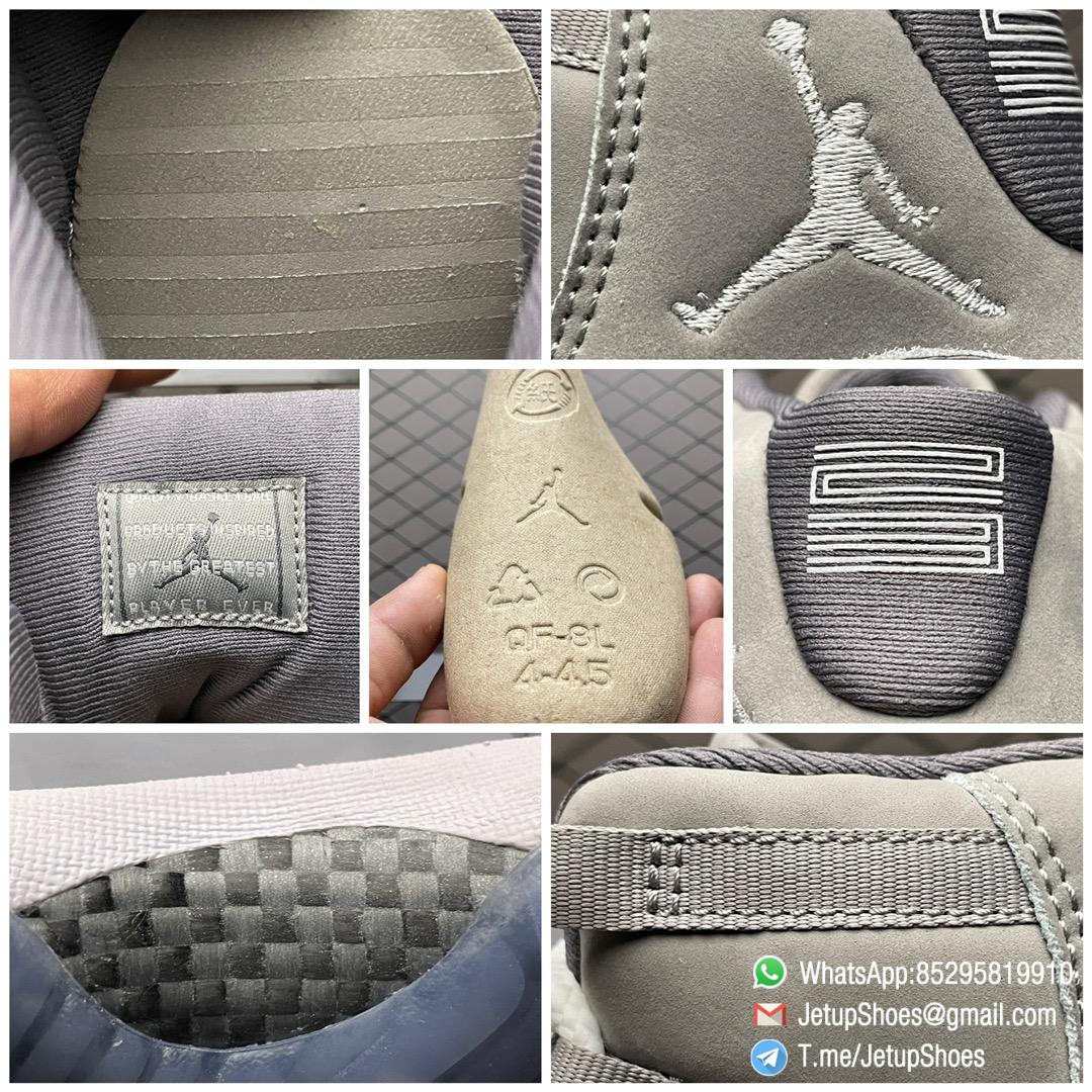 RepSneakers Womens Air Jordan 11 Retro GS Cool Grey 2021 Best Quality Rep Sneakers 09 RepSneakers Womens Air Jordan 11 Retro GS Cool Grey 2021 Best Quality Rep Sneakers 09