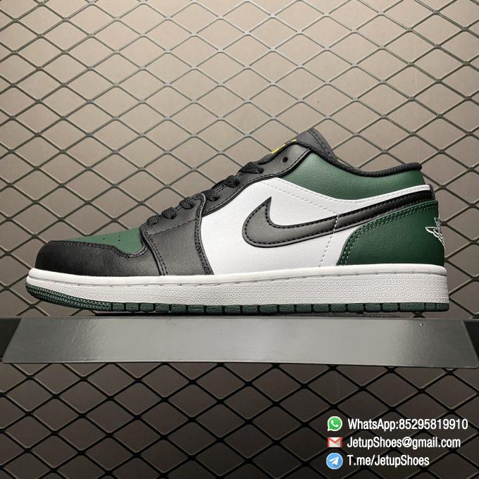 Repsneakers Air Jordan 1 Low Green Toe Basketball Sneakers SKU 553558 371 Top Quality RepShoes 01