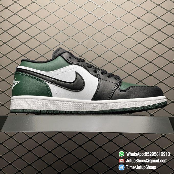 Repsneakers Air Jordan 1 Low Green Toe Basketball Sneakers SKU 553558 371 Top Quality RepShoes 02