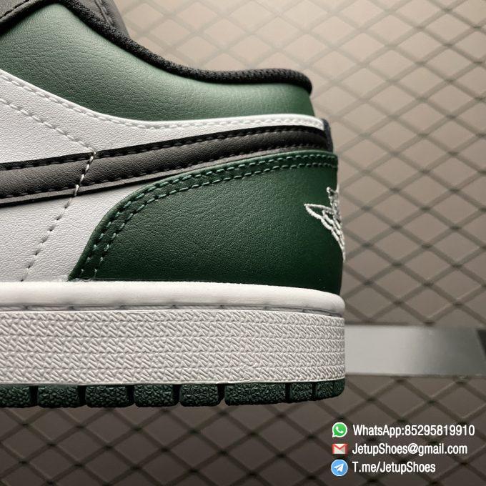 Repsneakers Air Jordan 1 Low Green Toe Basketball Sneakers SKU 553558 371 Top Quality RepShoes 04