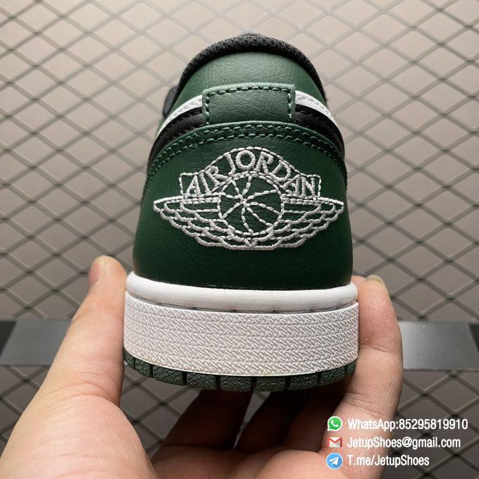 Repsneakers Air Jordan 1 Low Green Toe Basketball Sneakers SKU 553558 371 Top Quality RepShoes 06