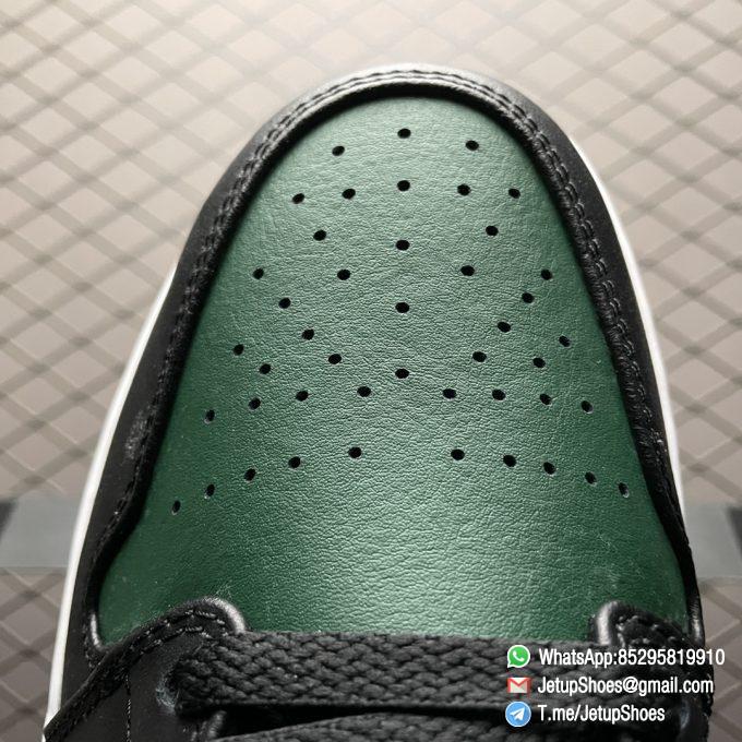 Repsneakers Air Jordan 1 Low Green Toe Basketball Sneakers SKU 553558 371 Top Quality RepShoes 08