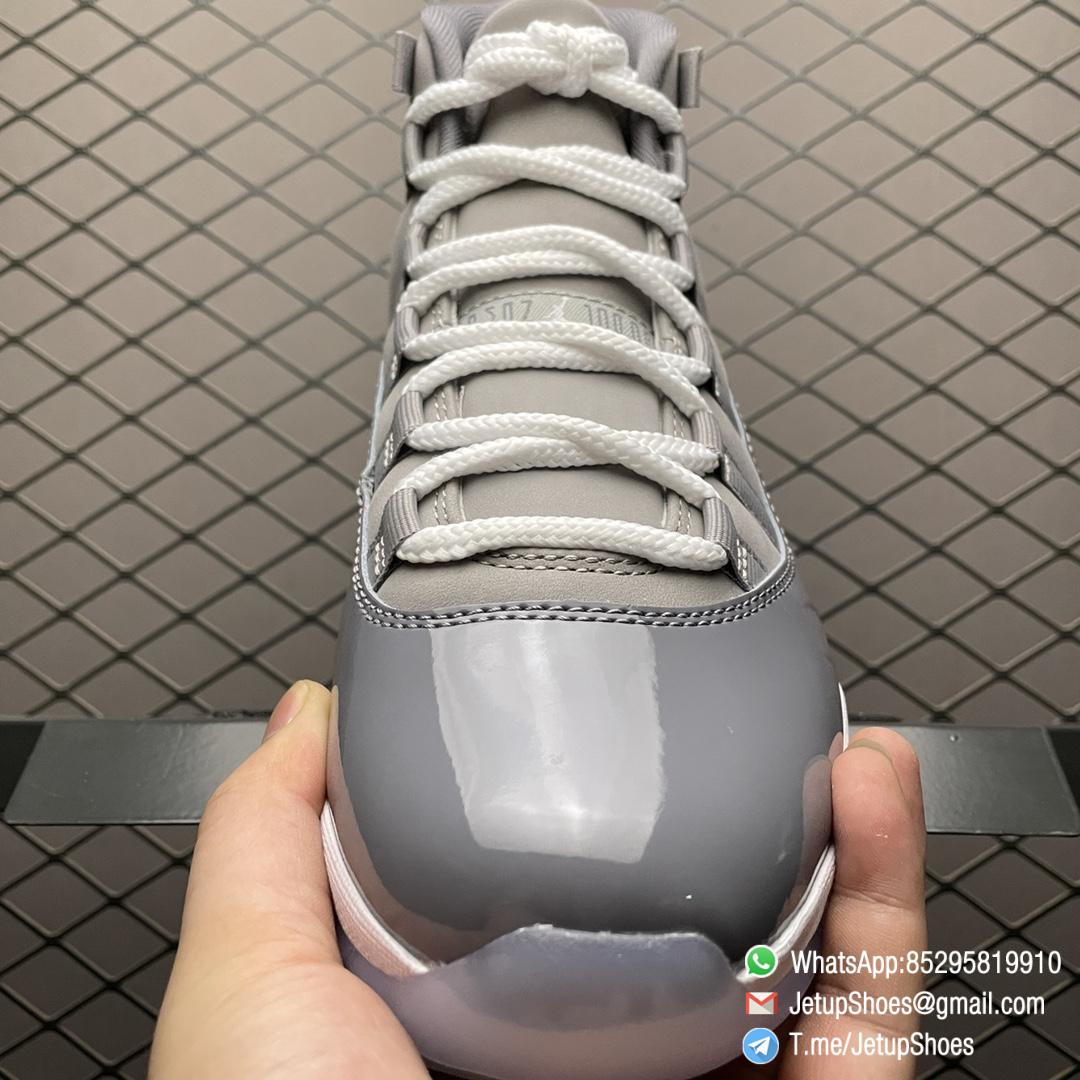 Repsneakers Air Jordan 11 Retro Cool Grey 2021 SKU CT8012 005 Best Replica AJ11 Cool Grey SNKRS 05