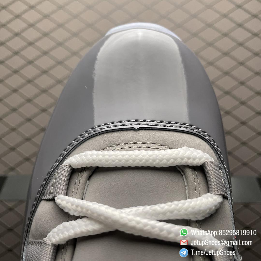 Repsneakers Air Jordan 11 Retro Cool Grey 2021 SKU CT8012 005 Best Replica AJ11 Cool Grey SNKRS 06