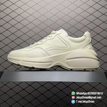 Repsneakers Luxury Vintage Sportswear Shoes GUCCI Rhyton Leather Sneaker SKU ‎550046 A9L00 9522 01