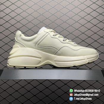 Repsneakers Luxury Vintage Sportswear Shoes GUCCI Rhyton Leather Sneaker SKU ‎550046 A9L00 9522 02
