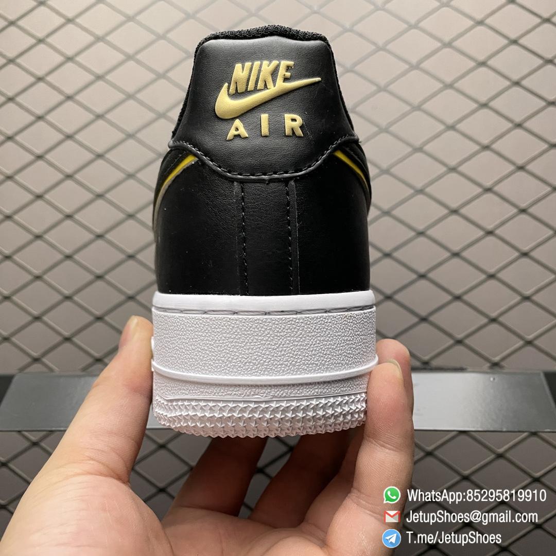 Repsneakers Nike Air Force 1 07 LV8 Metallic Swoosh Pack Black Sneakers SKU DA8481 001 Top Quality 07