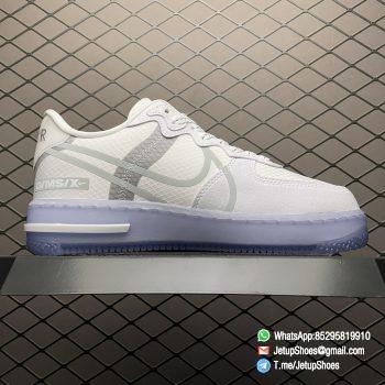 Repsneakers Nike Air Force 1 React QS White Ice SNKRS SKU CQ8879 100 Best Rep Sneakers 02