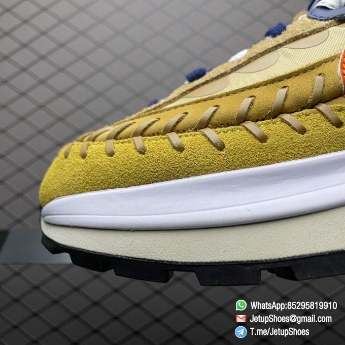 Repsneakers Nike Sacai x Jean Paul Gaultier x VaporWaffle Sesame SKU DH9186 200 Best Fake Sneakers 03