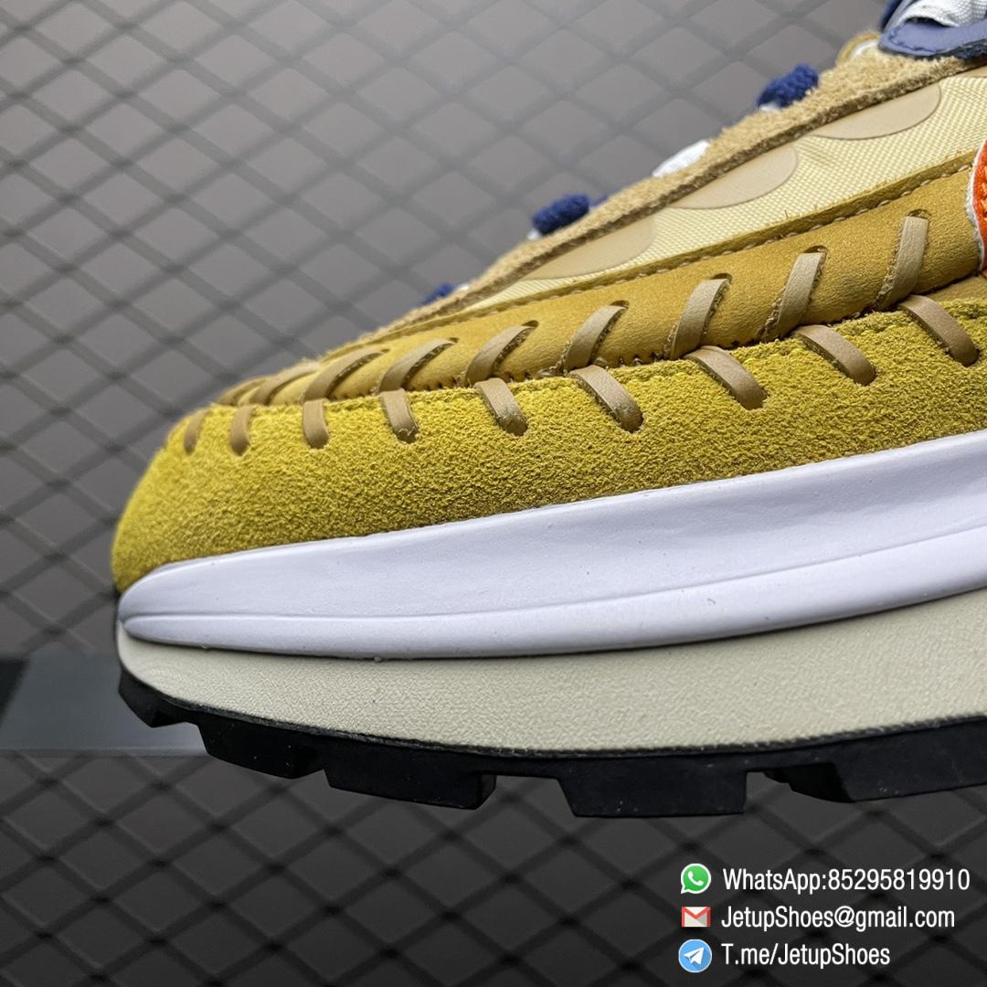 Repsneakers Nike Sacai x Jean Paul Gaultier x VaporWaffle Sesame SKU DH9186 200 Best Fake Sneakers 03