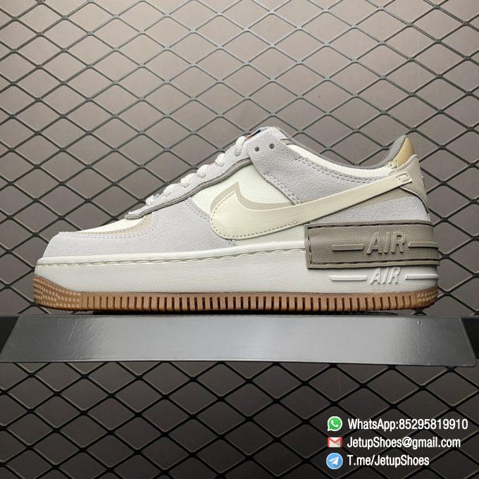 Repsneakers Wmns Air Force 1 Shadow Sail Pale Ivory Sneakers SKU DO7449 111 Best Rep SNKRS 01