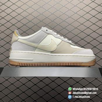 Repsneakers Wmns Air Force 1 Shadow Sail Pale Ivory Sneakers SKU DO7449 111 Best Rep SNKRS 02