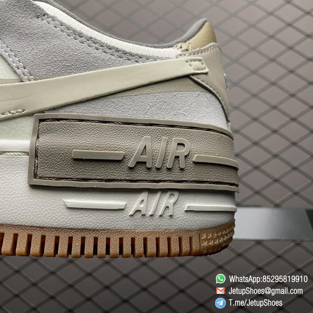 Repsneakers Wmns Air Force 1 Shadow Sail Pale Ivory Sneakers SKU DO7449 111 Best Rep SNKRS 04
