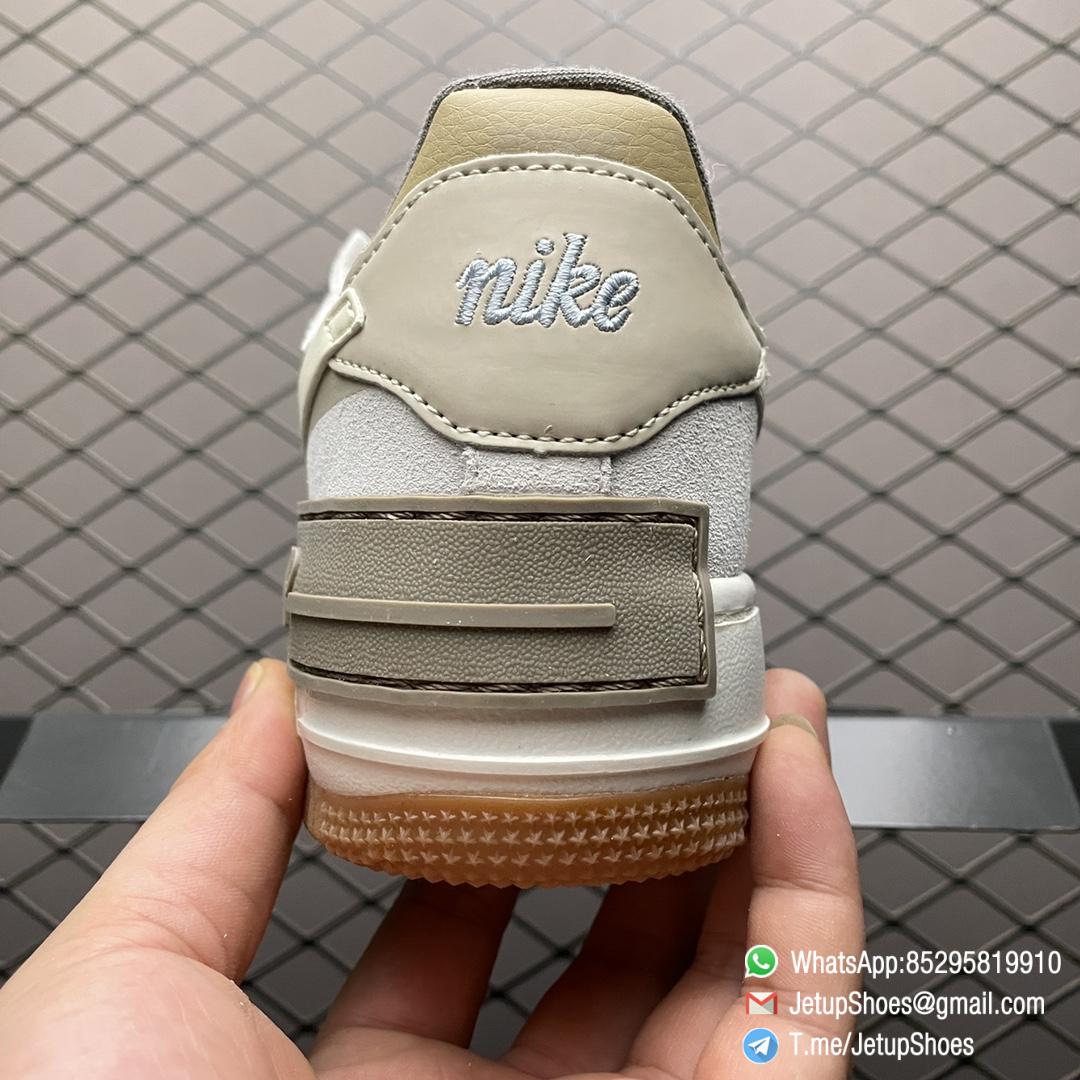 Repsneakers Wmns Air Force 1 Shadow Sail Pale Ivory Sneakers SKU DO7449 111 Best Rep SNKRS 06