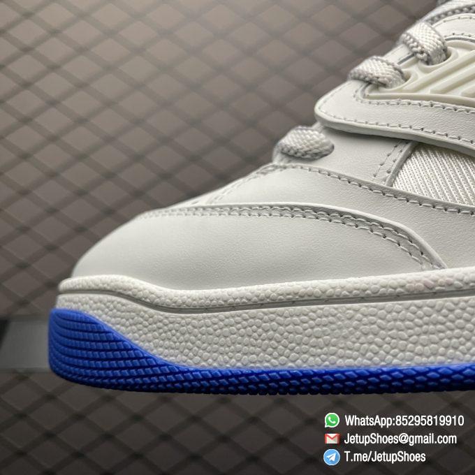 Repsneakers Womens Gucci Basket High Sneaker White Blue SKU 661301 2SHA0 9014 Top Quality RepSnkrs 03