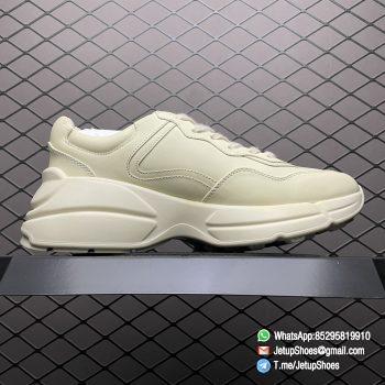 Repsneakers Womens Luxury Rep Sneakers Gucci Rhyton with GG Logo Style 500878 DRW00 9522 Colorway Ivory 2