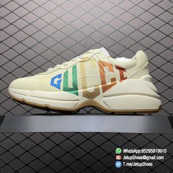 Repsneakers Womens Rhyton Glitter Gucci Sneaker Style ‎524990 DRW00 9022 Best Quality Repshoes 01