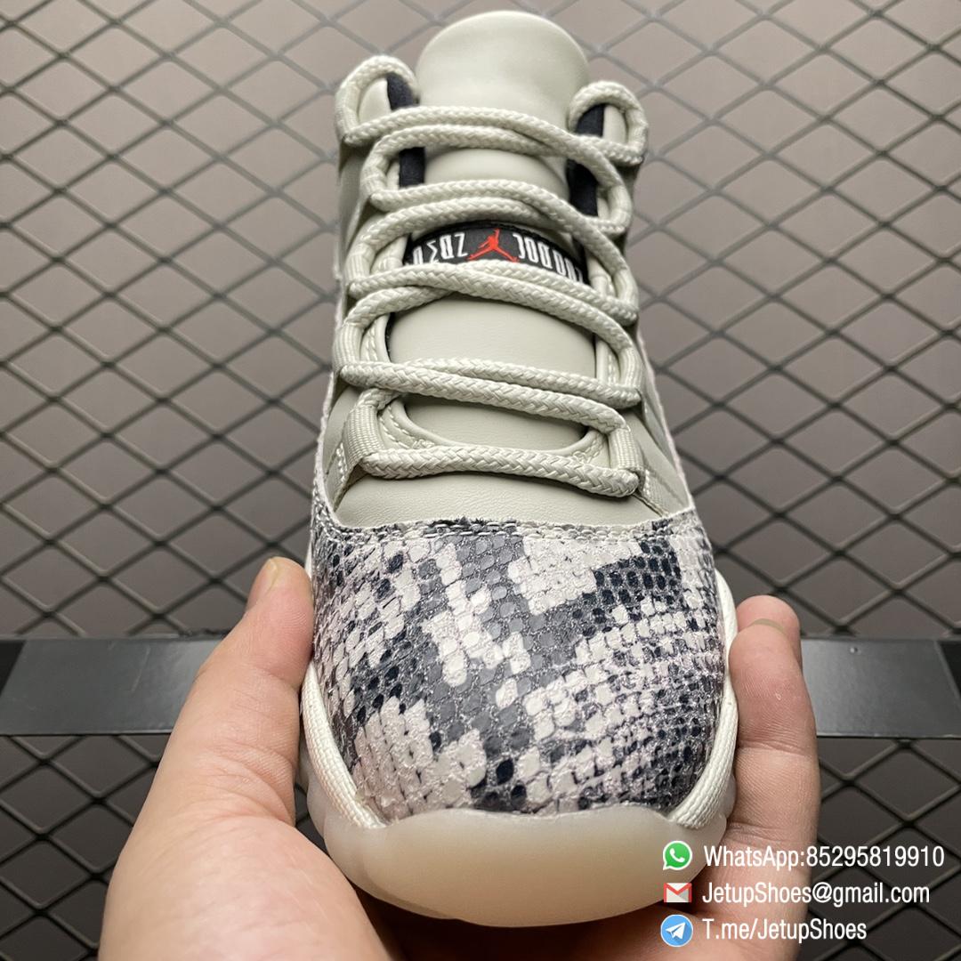 Top Qualtiy Replica Womens Air Jordan 11 Retro Low GS Light Bone Snakeskin Sneaker Best Qualtiy Repsnkrs 05 Top Qualtiy Replica Womens Air Jordan 11 Retro Low GS Light Bone Snakeskin Sneaker Best Qualtiy Repsnkrs 05