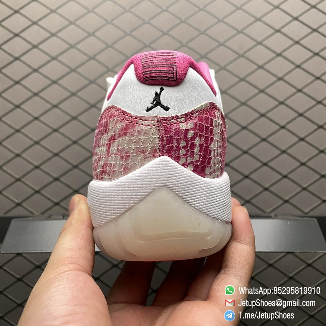 Top RepSneakers Womens Air Jordan 11 Retro Low Pink Snakeskin Sneakers SKU AH7860 106 The Highese Quality Snkrs 06 Top RepSneakers Womens Air Jordan 11 Retro Low Pink Snakeskin Sneakers SKU AH7860 106 The Highese Quality Snkrs 06