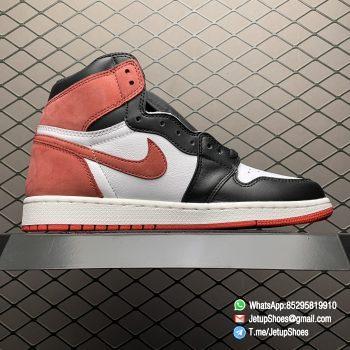 RepSneakers 2018 Air Jordan 1 Retro High OG Track Red Sneakers SKU 555088 112 Top Rep Snkrs 02