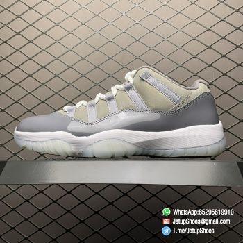 RepSneakers 2018 Air Jordan 11 Retro Low Cool Grey Basketball Sneakers SKU 528895 003 Top Quality Rep Snkrs 01