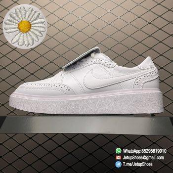 RepSneakers 2021 Nike G Dragon x Kwondo 1 Triple White SKU DH2482 100 Top Quality RepSnkrs 00